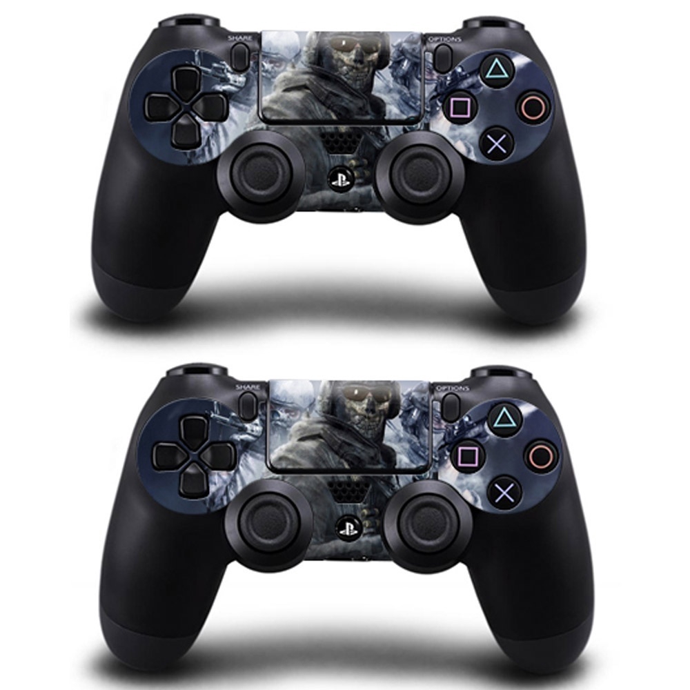 Decal dán trang trí bảo vệ máy chơi game PS4 hình trò chơi Call of Duty Ghosts