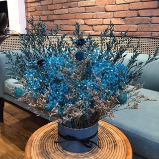 GIỎ HOA KHÔ VĨNH CƯU MIX CÁC LOẠI SẴN HÀNG