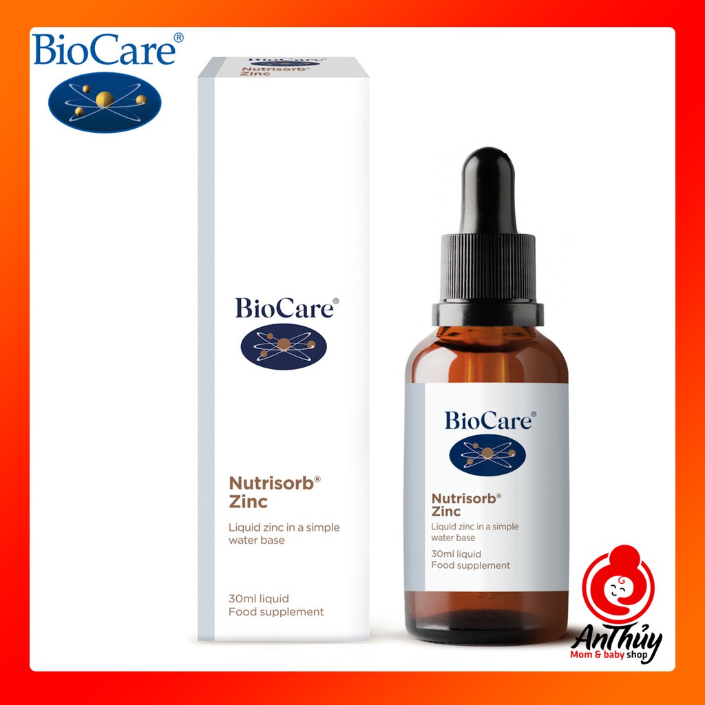 Kẽm Dạng Giọt BioCare Zinc 30ml