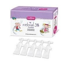 Nước muối sinh lý nước muối ưu trương Nebial 3% nhập khẩu Ý phòng nhiễm khuẩn đường hô hấp giảm các triệu chứng cảm lạnh