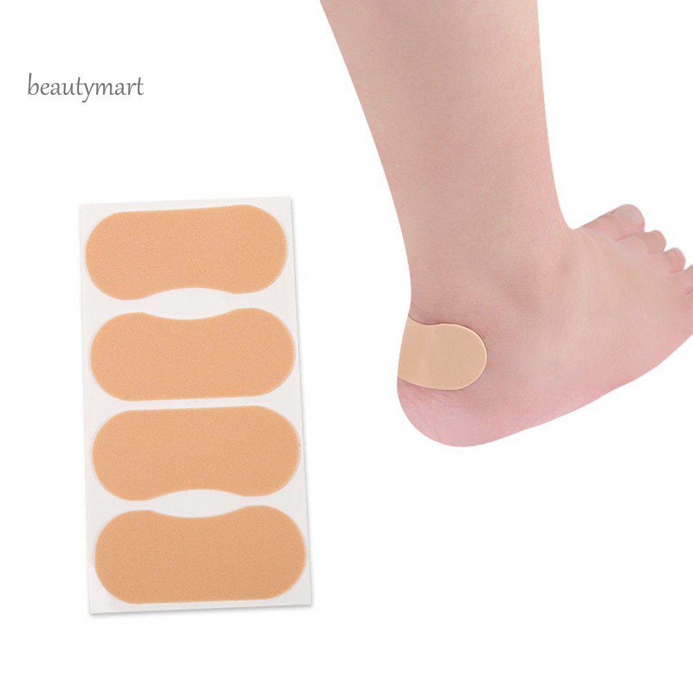 Set 4 miếng đệm dán gót chân tránh trầy xước khi đi giày chống thấm nước tiện dụng