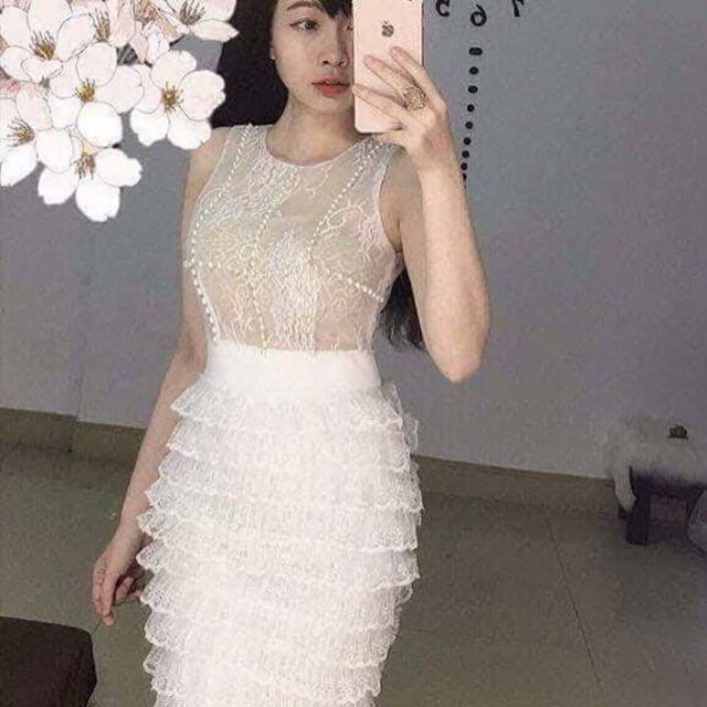 ĐẦM BODY REN TẦNG CỰC XINH