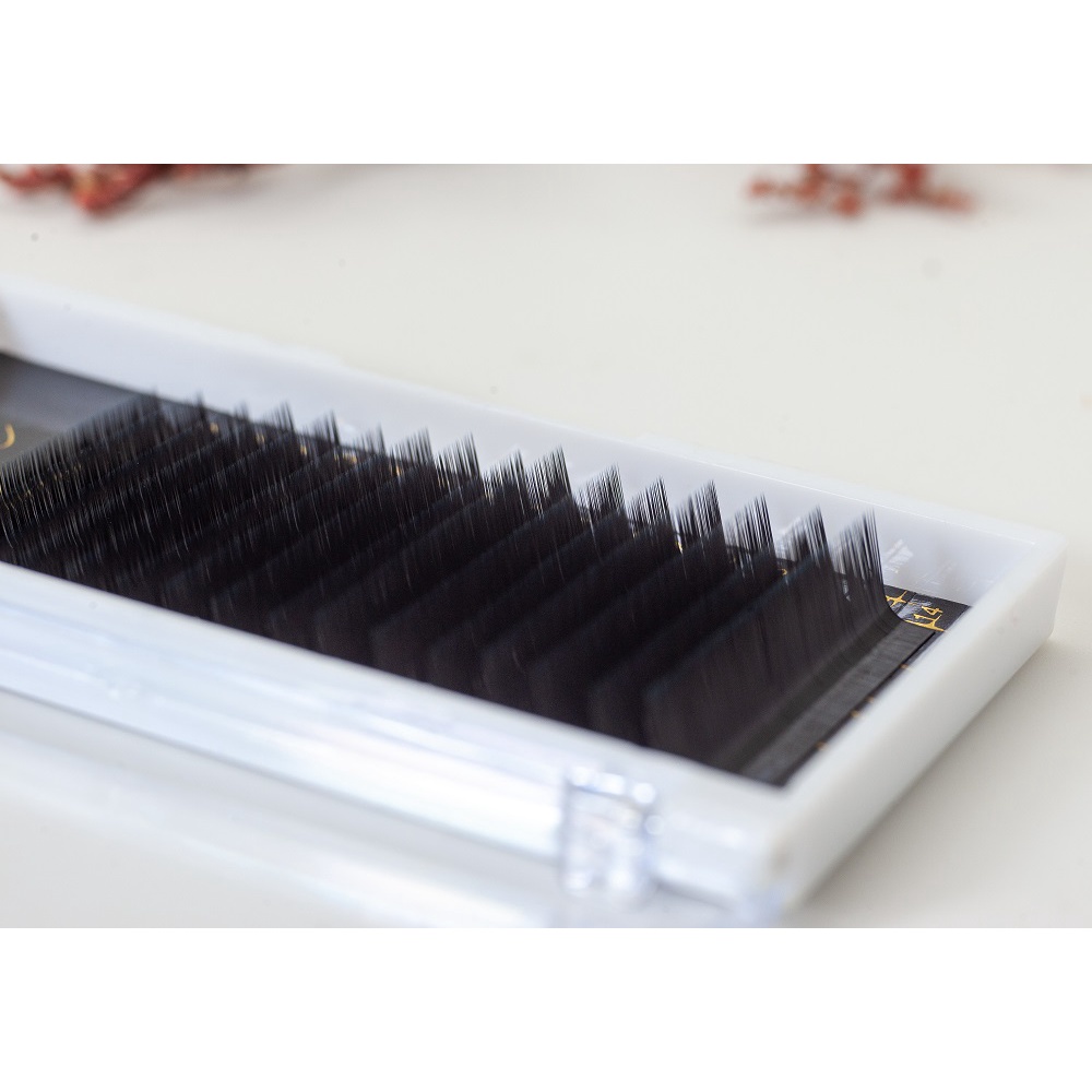 Mi chồn cong LD-L-M mi siêu mềm khay Mix 8-14