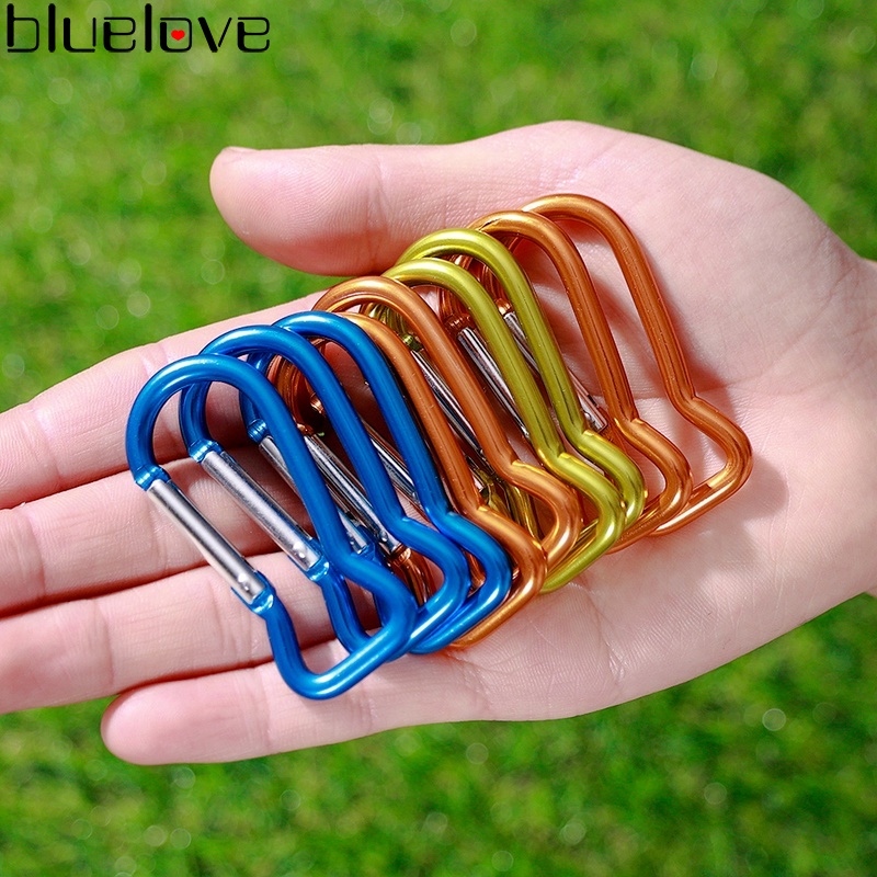 Móc Khóa Bằng Hợp Kim Nhôm Hình Cá Chất Lượng Cao] [Móc Khóa Di Động] [Phụ Kiện Cắm Trại]