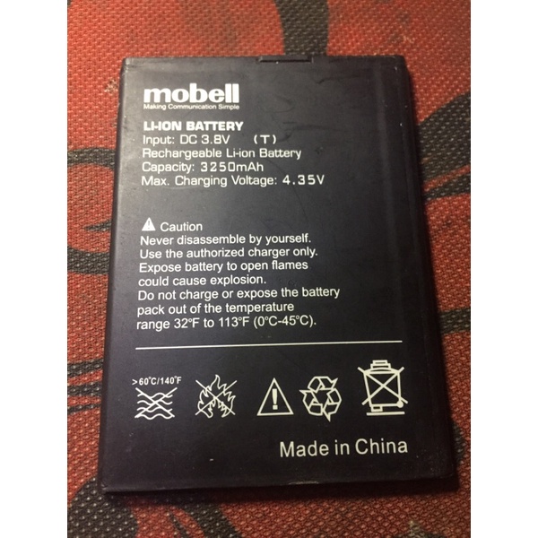 pin điện thoại Mobell