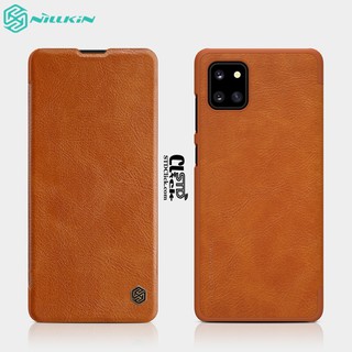 Bao da Samsung Galaxy Note 10 Lite Hiệu Nillkin QIN Chính hãng - Có ngăn để thẻ