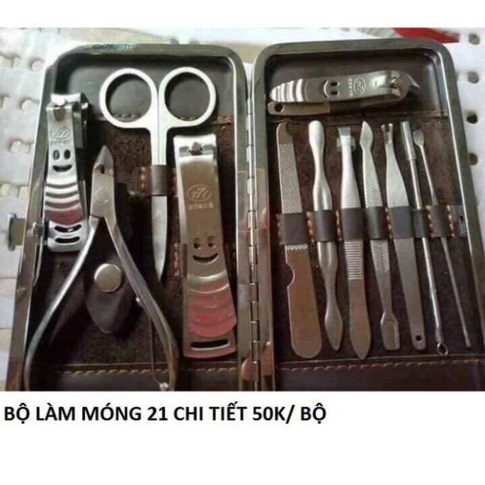 thanhlyhanggiare bộ cắt móng 18 chi tiết
