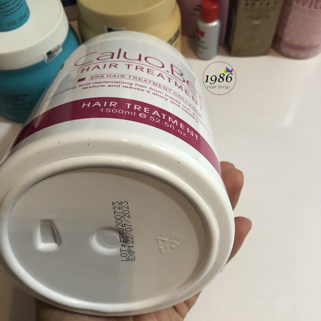 Dầu hấp ủ tóc siêu mượt collagen CaluoBer Hair Spa Treatment 1500ml