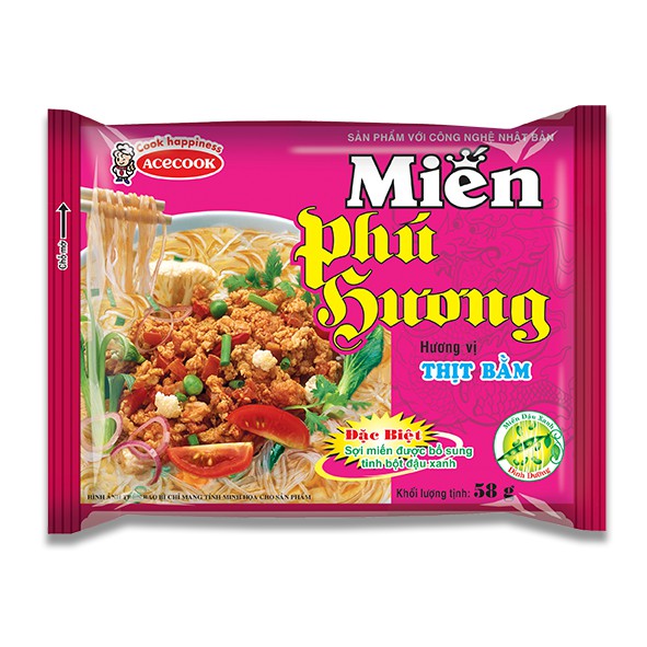 Thùng Miến Phú Hương Acecook (24 gói x 58g)