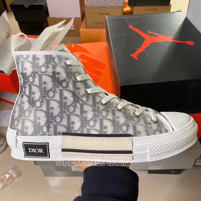 [GeekSneaker] Giày Dior B23 Oblique High Top * Best Quality