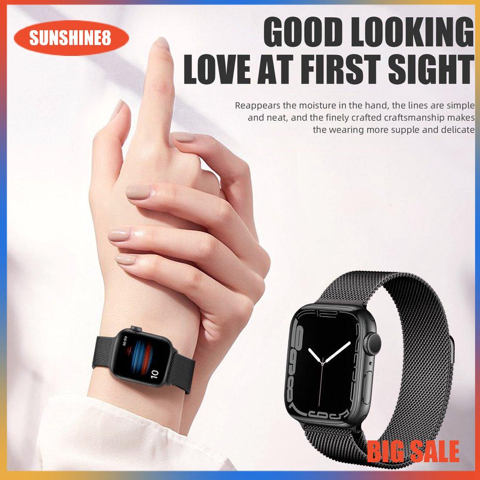 Dây Đồng Hồ Đeo Tay Thời Trang Bằng Thép Không Gỉ 38 / 40MM