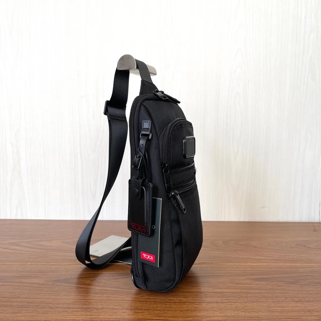 Tumi 22303911 Ba Lô Chéo Ngực Đa Năng! Quả Bóng Vải nylon Chống Thấm Nước Chống Mòn Tiện Dụng
