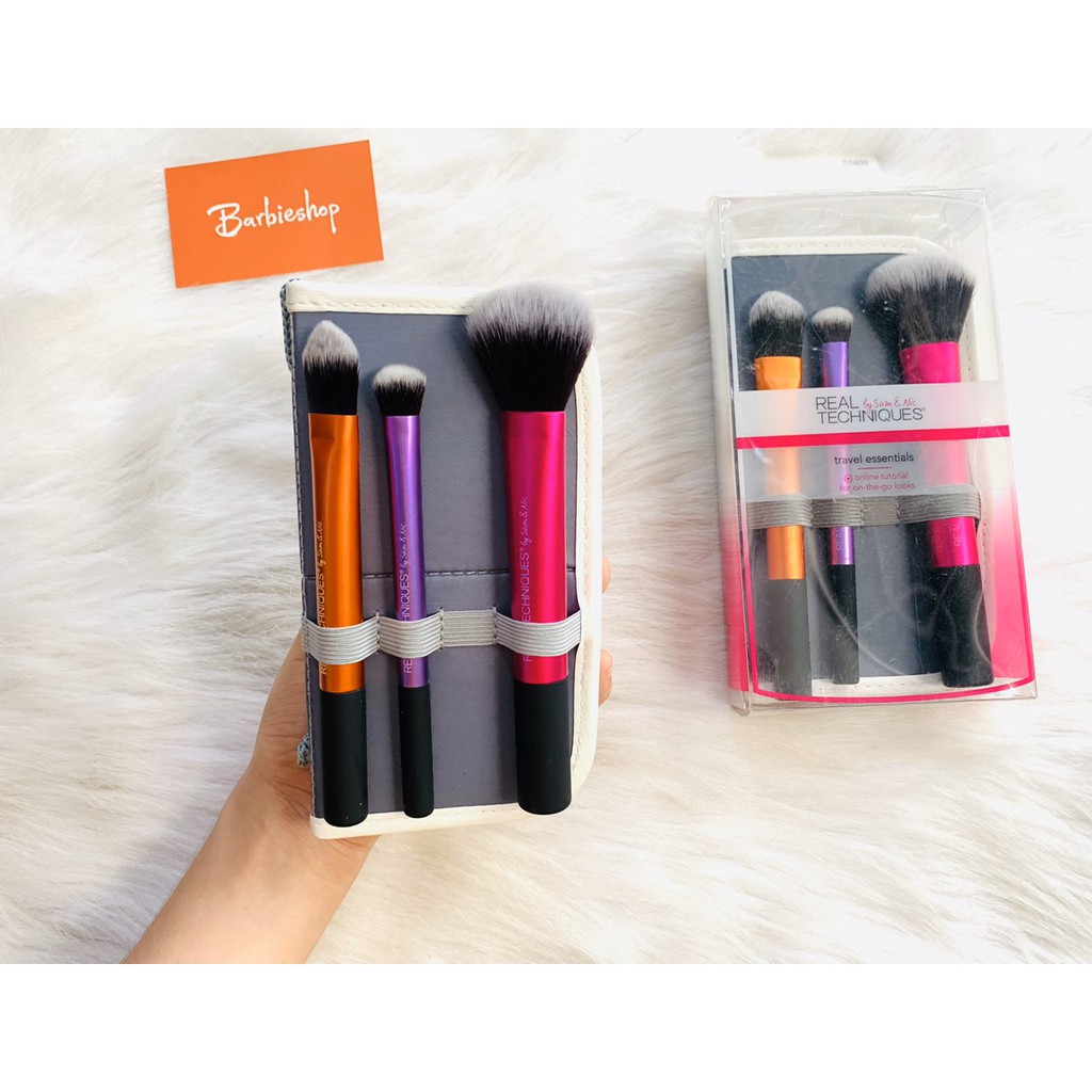 Bộ Cọ 3 Cây Real Techniques – Travel Essential