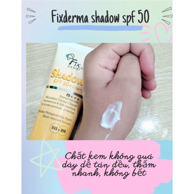 Kem chống nắng Fixderma Shadow spf 30