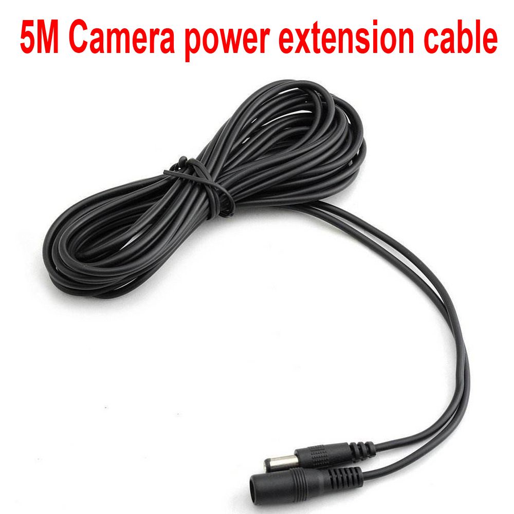 Cáp nguồn mở rộng 5.5*2.1mm Female sang Male cho camera CCTV DC 12V