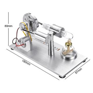 Mô hình động cơ stirling mini có đèn LED