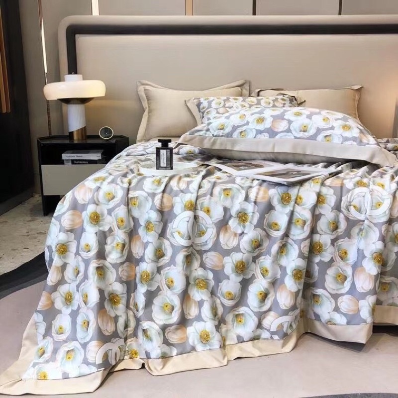 chăn lụa tencel trần bông mềm mịn mát lạnh