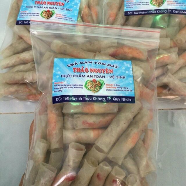 CHẢ ram tôm đất gói 500gr