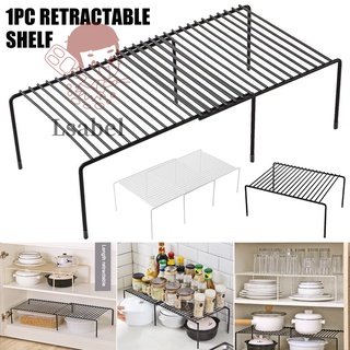 Set 2 kệ kim loại đựng đồ dùng nhà bếp có thể xếp chồng tiện dụng