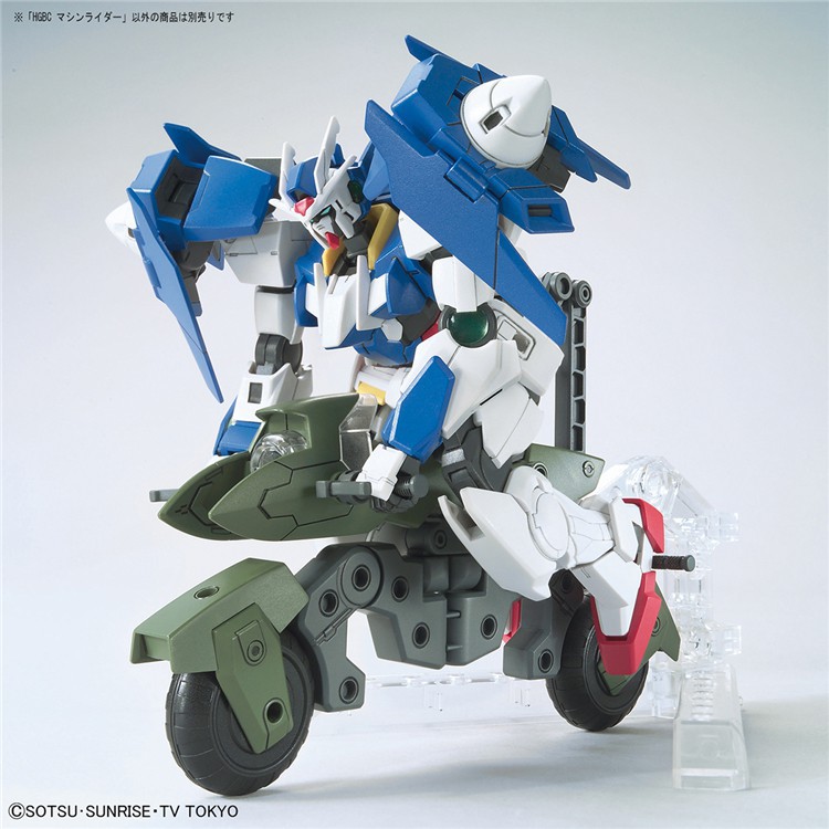 ĐỒ CHƠI LẮP RÁP ANIME NHẬT MÔ HÌNH GUNDAM BANDAI 1/144 HG MACHINE RIDER HGBD GUNDAM BUILD DIVERS