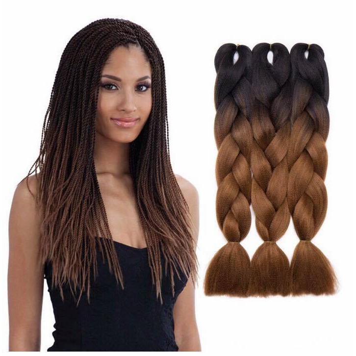 Bím tóc omber làm dreadlock, box braid, tóc nối