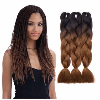 Bím tóc omber làm dreadlock, box braid, tóc nối