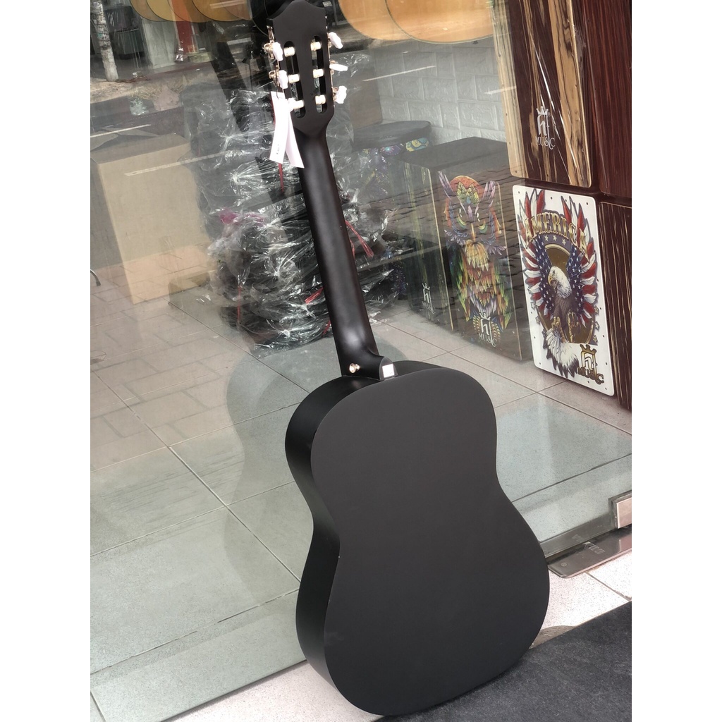 Đàn Guitar Classic HT-Music HT-C89 - Guitar Classic Cho Người Mới Tập Có Ty Chỉnh Cần