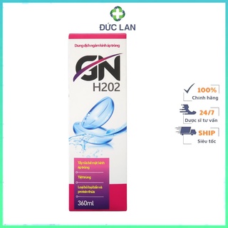 Dung dịch ngâm kính áp tròng gn h2o2 - tăng tuổi thọ cho kính.