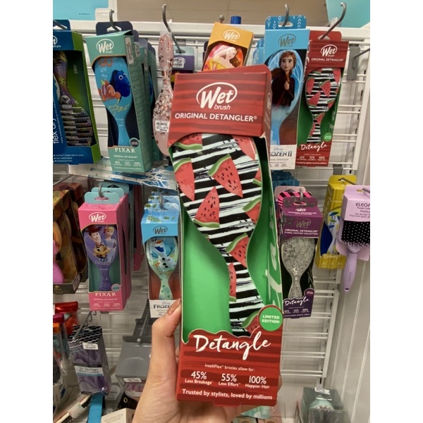 Lược gỡ rối Wet Brush - Detangling Brush sale 70% (bill Mỹ - Có Sẵn)