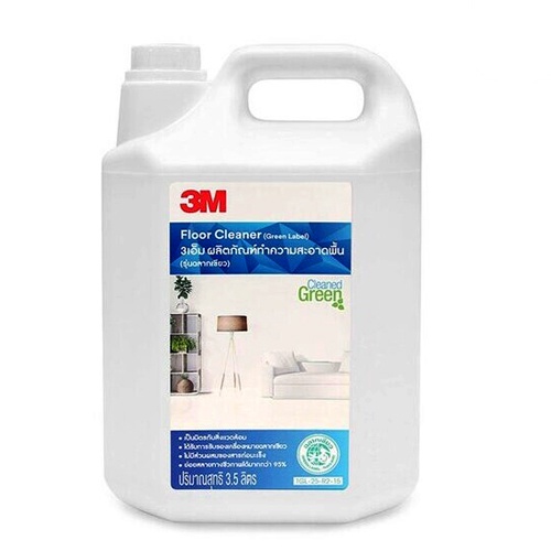Can nước lau sàn nhà  3M floor cleaner green label  an toàn cho sức khỏe thân thiện với môi trường