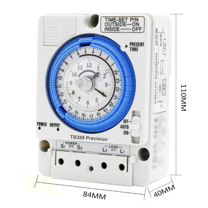Công tắc hẹn giờ Timer Switch TB388