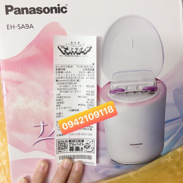 Máy xông hơi mặt Panasonic Model mới EH SA9A Nhật bản