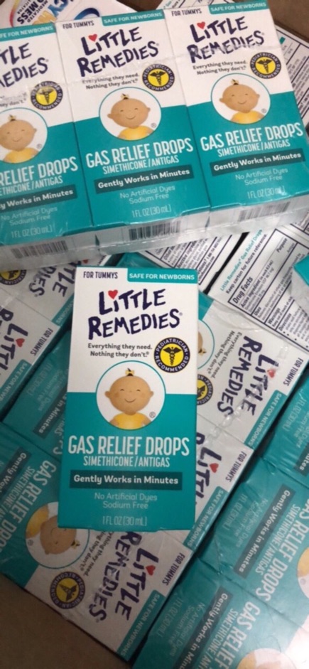 Siro tan biến ợ hơi Little Remedies Tummys Gas Relief Drops Natural Berry Flavor,30ml