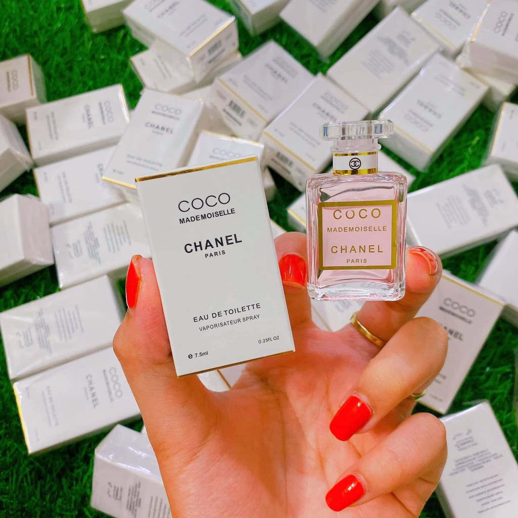 Nước hoa coco chanel 7.5ml, nước hoa nữ mini nhỏ gọn lưu hương