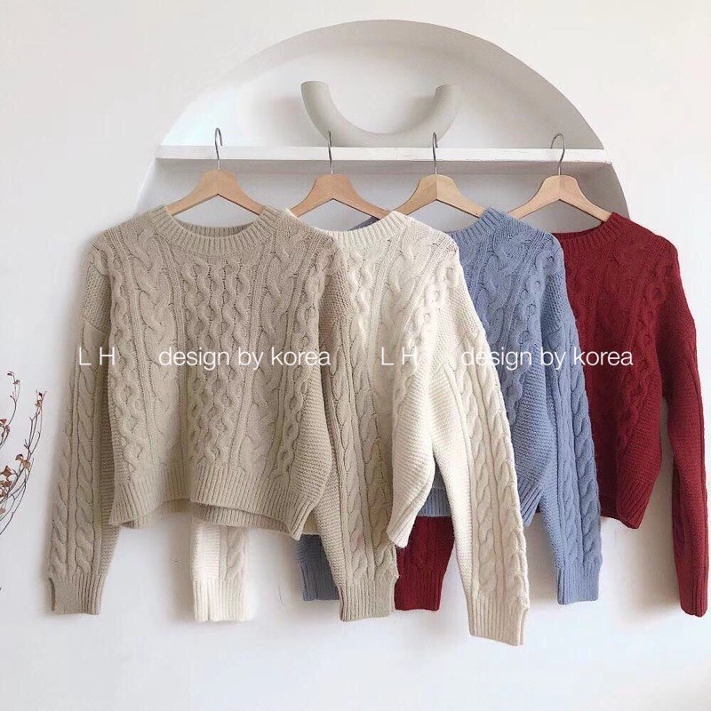 Áo Len Thừng Lông Thỏ