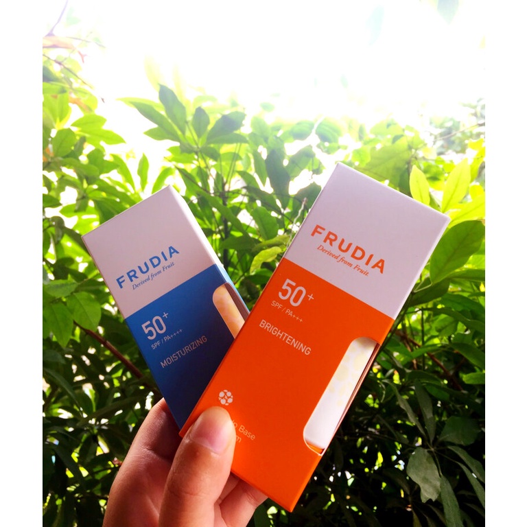 Kem Chống Nắng Frudia Làm Trắng Sáng Da Frudia Tone-Up Base Sun Cream tuýp 50g - KL010