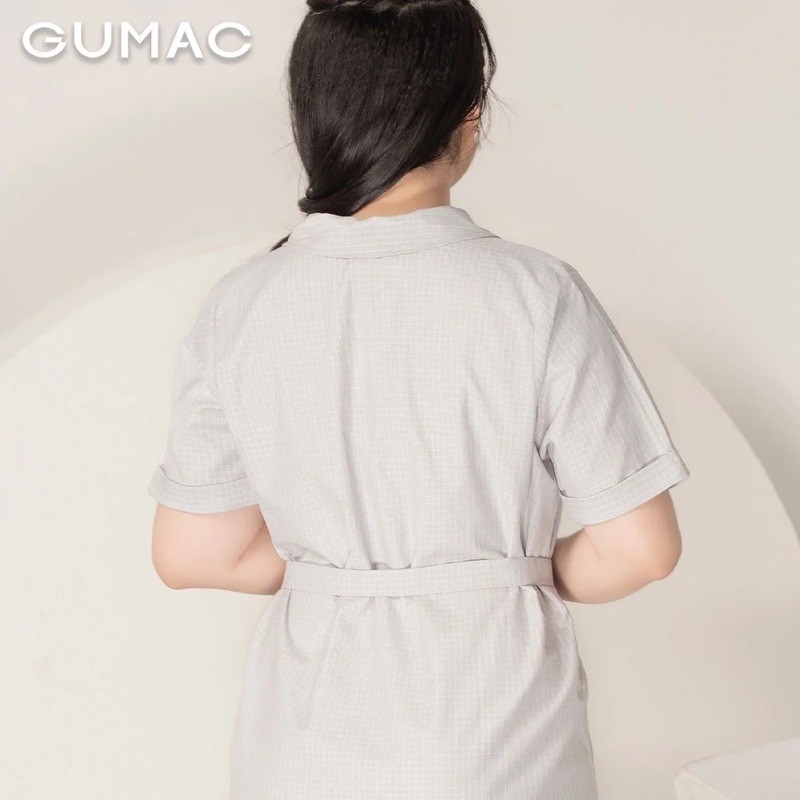 Gumac_ Đầm suông Oversize dây kéo