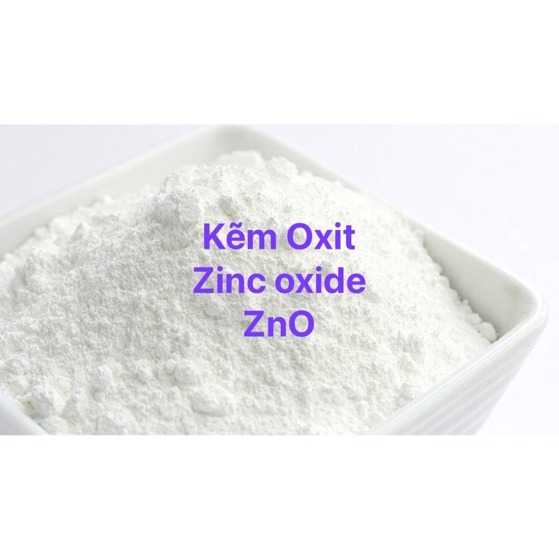 Zinc-Oxide Kẽm Oxit-dùng làm mỹ phẩm handmade (25gam, 50gam, 100gam)