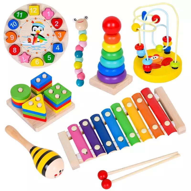 Đồ Chơi Gỗ Thông Minh Benrikids Tổng Hợp Các Kỹ Năng Cho Bé Phát Triển Trí Não và Rèn Luyện Sự Khéo Léo