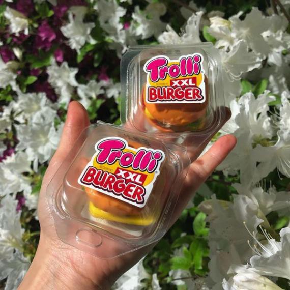 Kẹo dẻo Trolli Burger XXL 50gr