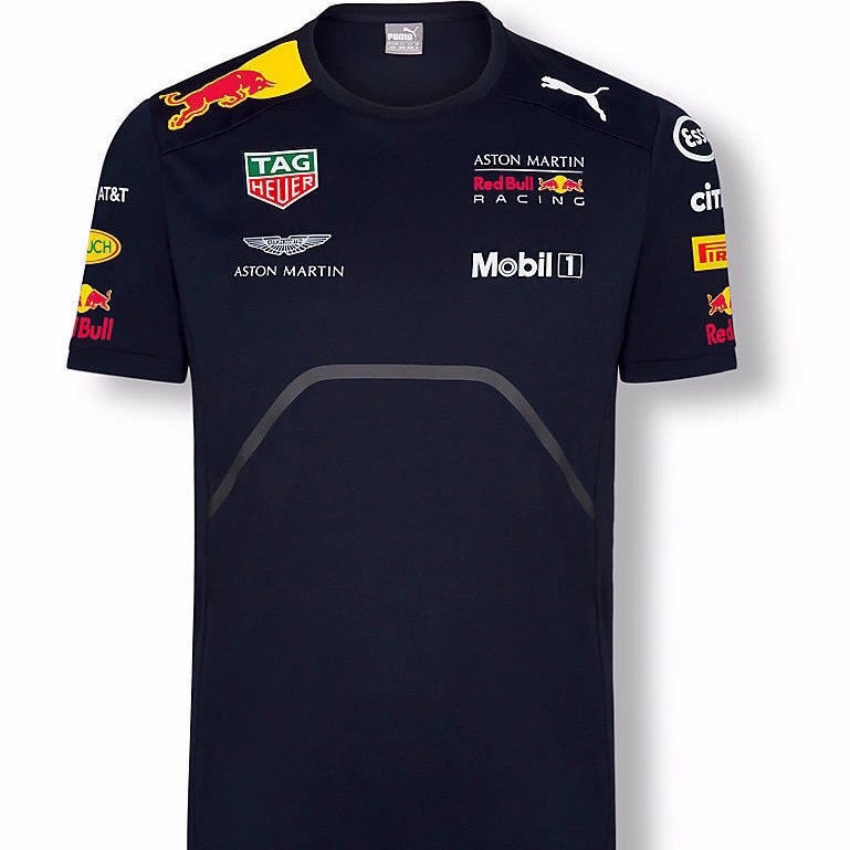 Áo Thun Tay Ngắn Thoáng Khí In Hình Xe Đua Red Bull Aston Martin Westa Penricado Thời Trang Mùa Hè Cho Mùa Hè F1