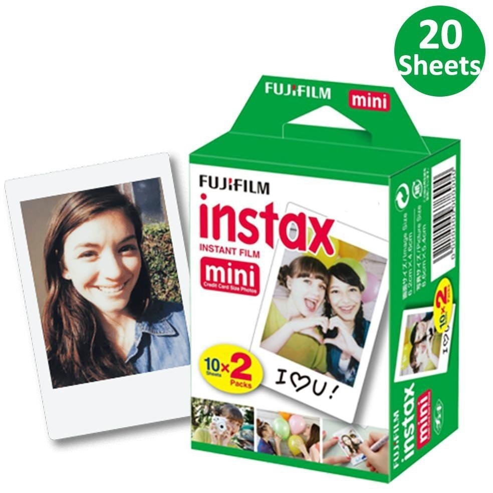 FILM INSTAX MINI 20 tấm- Fujifilm -Dành cho máy ảnh Instax Mini các loại - Chính Hãng