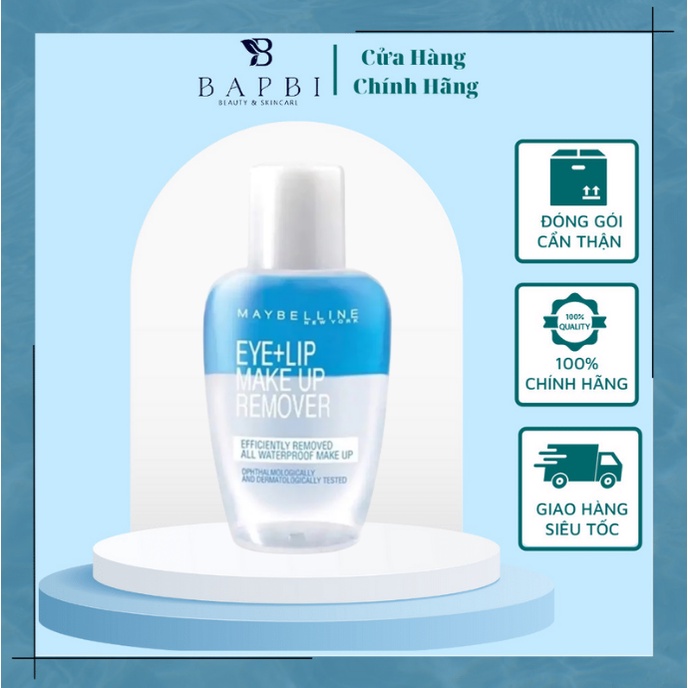 Nước Tẩy Trang Mắt và Môi Maybelline New York Eye Lip Makeup Remover 40ml  Tẩy Trang Maybelline cho Mắt và Môi