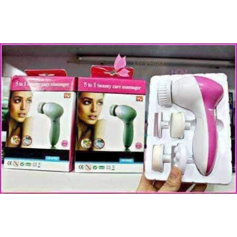 Máy rửa mặt và massage 5 in 1 beauty care massager