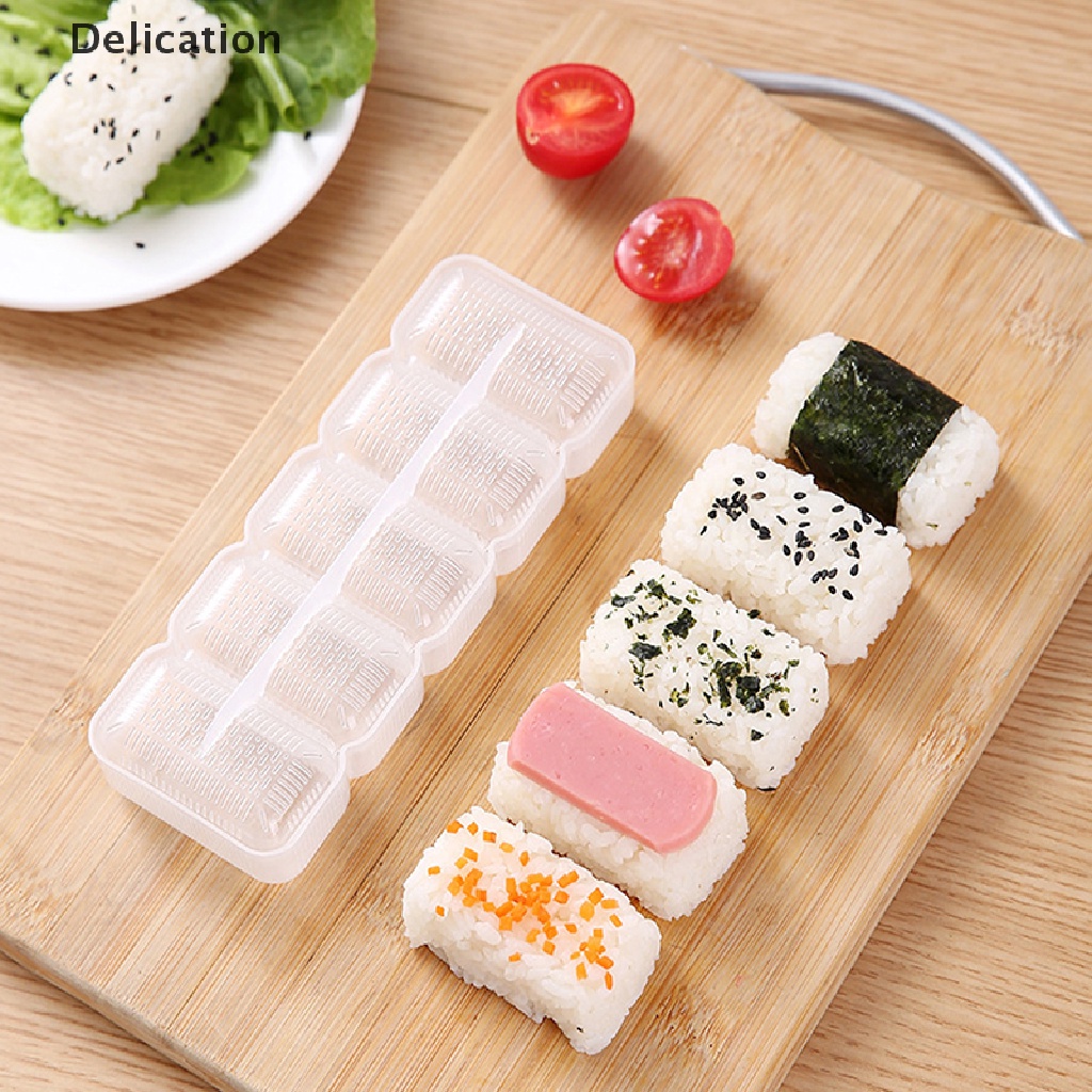 Set 5 Khuôn Làm Sushi Nigiri Không Nhấn Tiện Dụng DIY