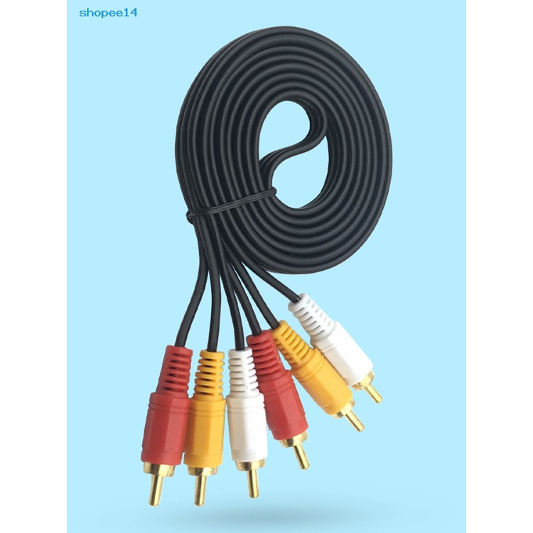 Dây Cáp Âm Thanh Chuyển Đổi 3rca Sang 3rca Chống Gió Cho Dvd | BigBuy360 - bigbuy360.vn
