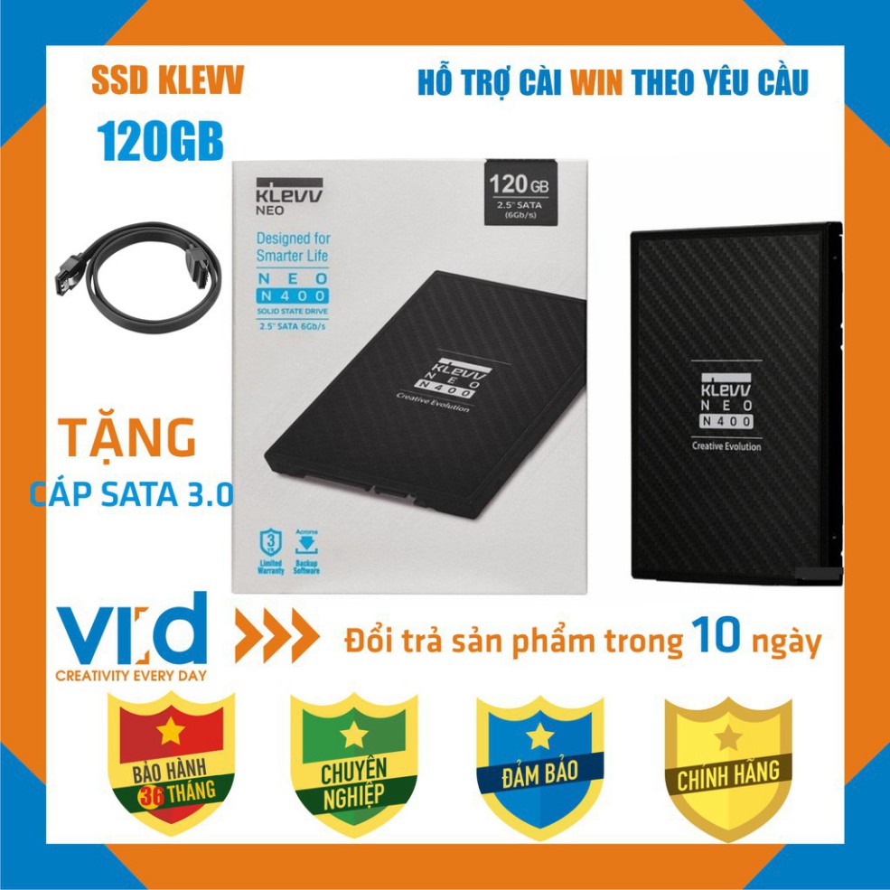 BDFD [CHÍNH HÃNG]Ổ cứng SSD 128GB Lexar, SSD 120GB( KingSpec, Kingfast, Klevv Suneast)-Tặng cáp sata 3.0 - Bảo hành 36 t