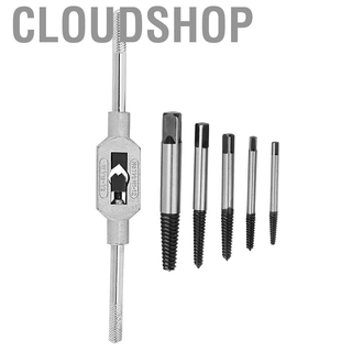Cloudshop Heat Treatment Damaged Screw  Extractor Speed Out Drill Bits Remover Tool Set
