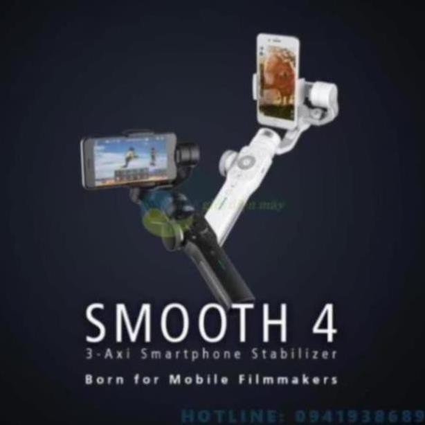 ndk13 Tay cầm chống rung gimbal Zhiyun smooth 4 - Bảo hành 12 tháng - Shop Thế Giới Điện Máy - tunglam