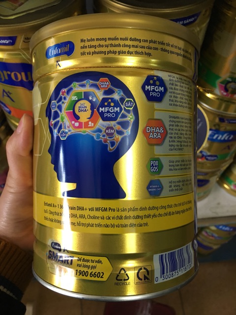 Sữa Enfamil A+ 1 830g